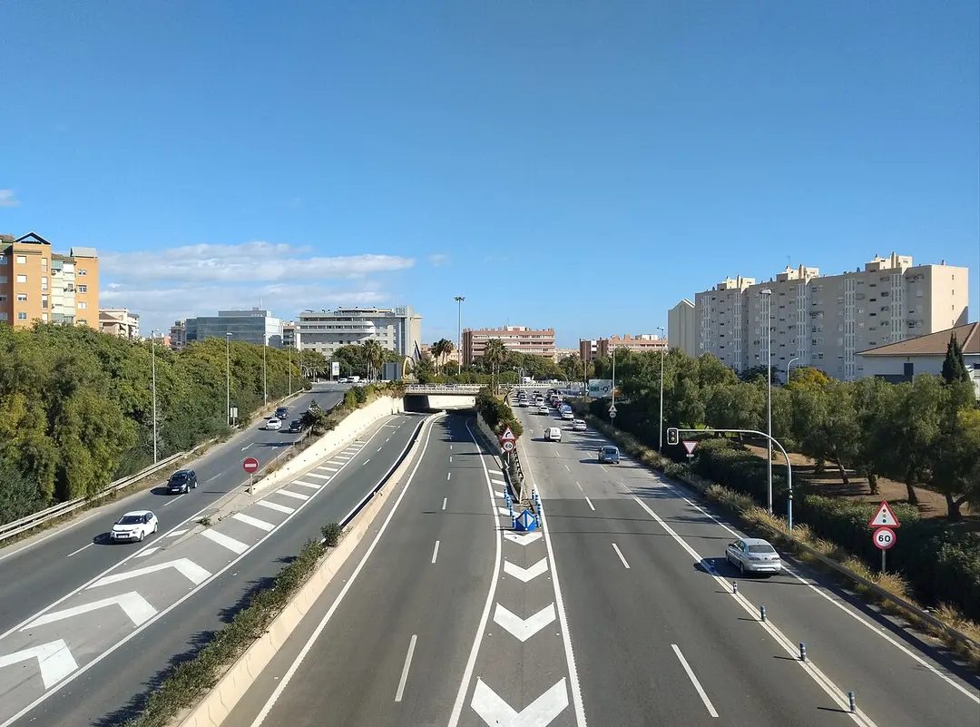 Alicante Autobahn (Spanien)