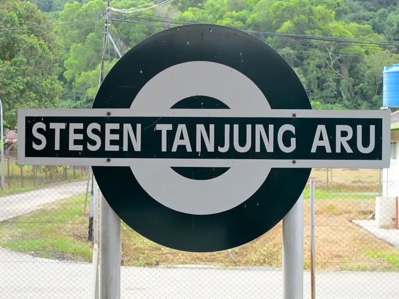 Tanjung Aru railway station