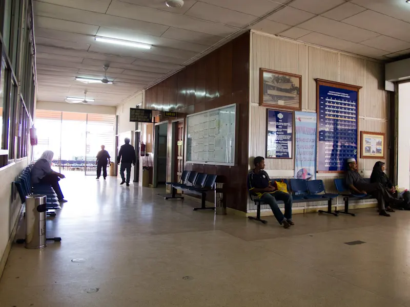 Tanjung Aru railway station