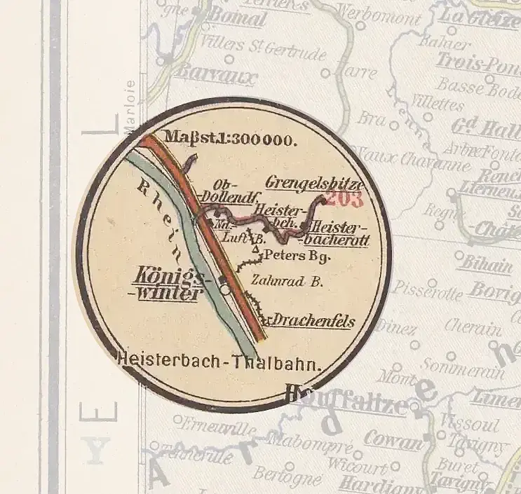 Bergstation der Petersbergbahn