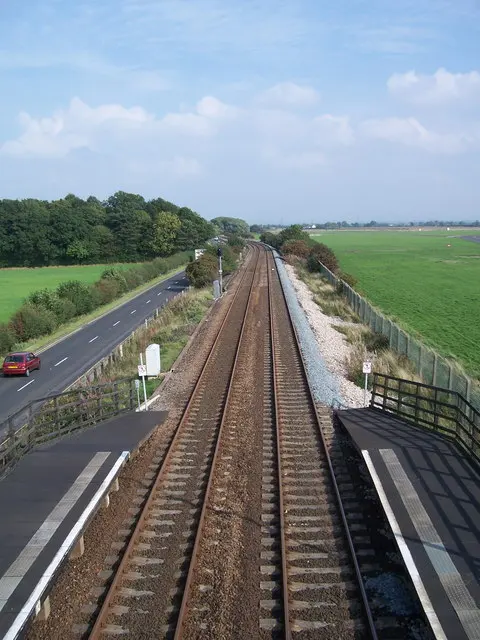Teesside Airport railway station