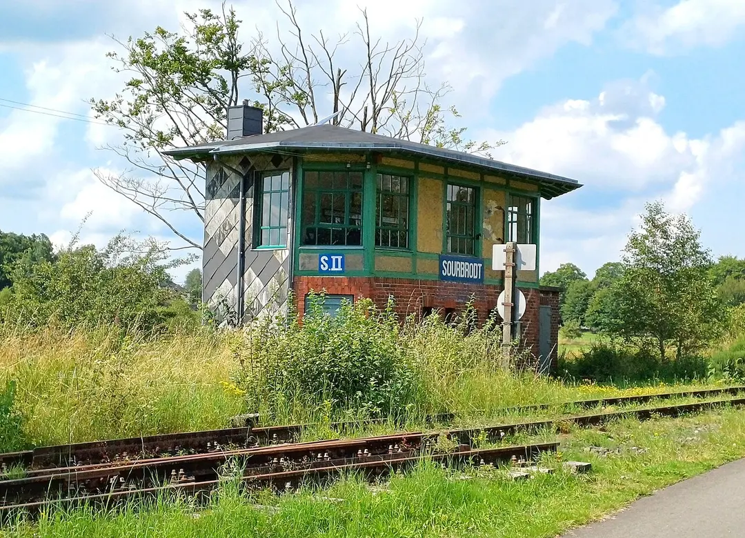 Sourbrodt railway station