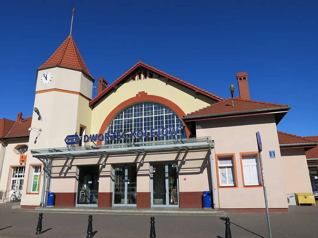 Train station in Kołobrzeg