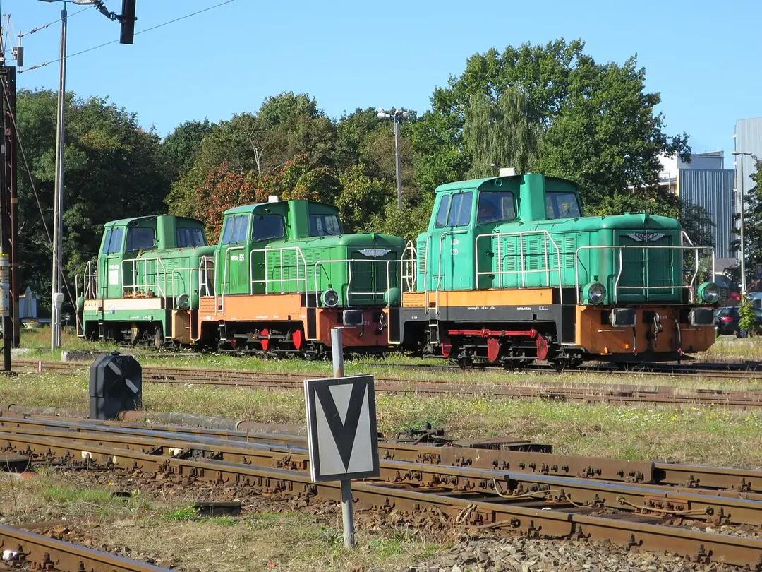 Train station in Kołobrzeg