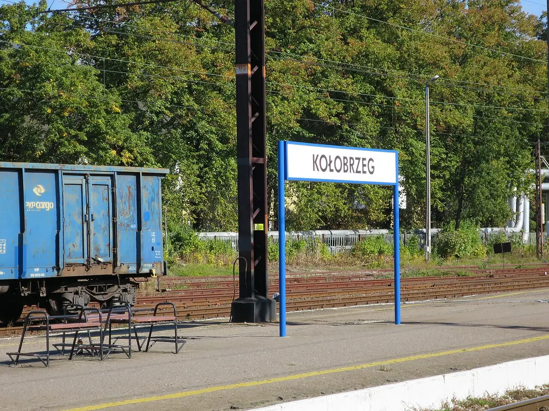 Train station in Kołobrzeg