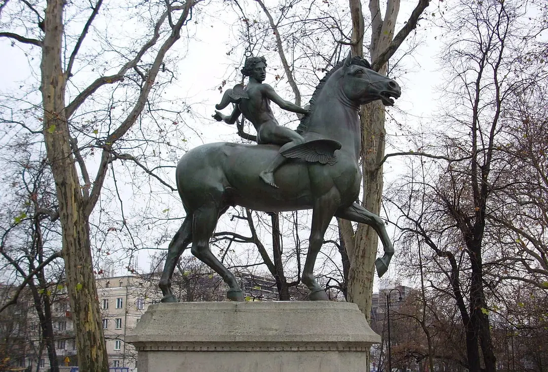Amor auf dem Pegasus