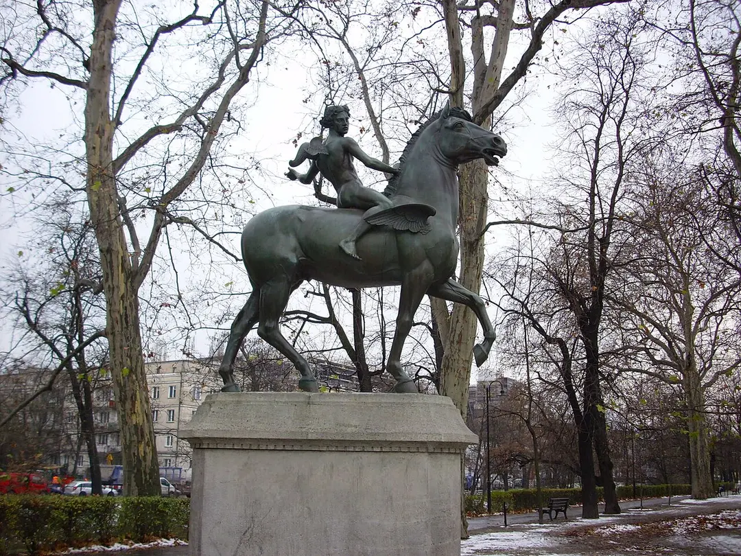 Amor auf dem Pegasus