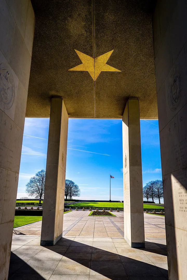 Amerikanischer Soldatenfriedhof in Henri-Chapelle