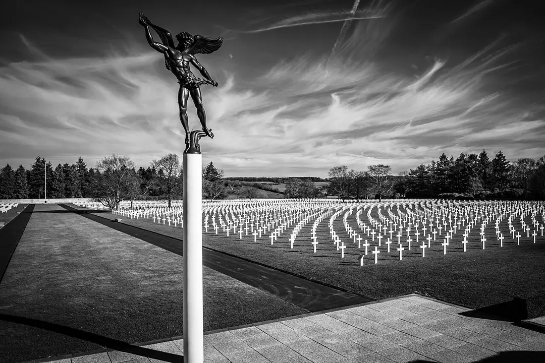 Amerikanischer Soldatenfriedhof in Henri-Chapelle
