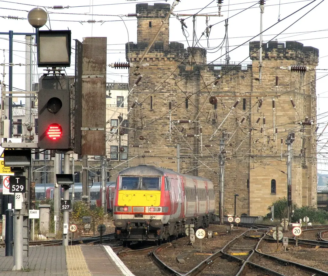 Newcastle railway station
