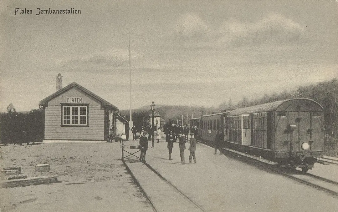 Bahnhof Flaten