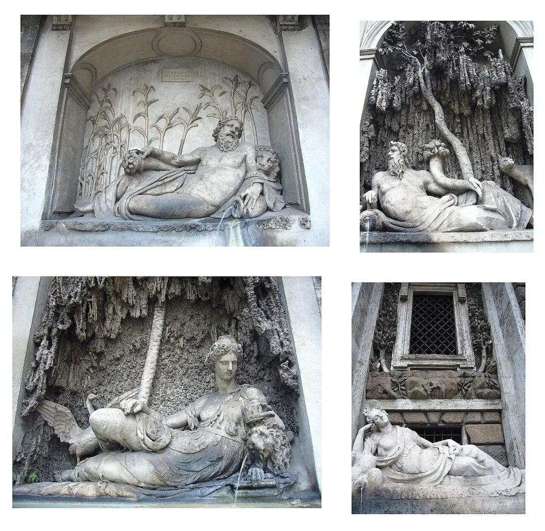 Quattro Fontane (Die Vier Brunnen)
