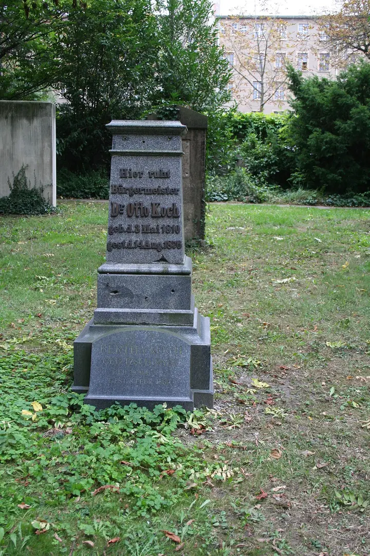 Alter Johannisfriedhof, Einzeldenkmale