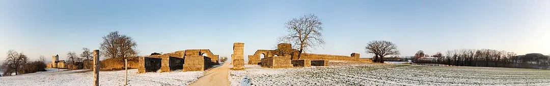 Aventicum, römische Stadt - Avenches, mittelalterlich-neuzeitliche Stadt
