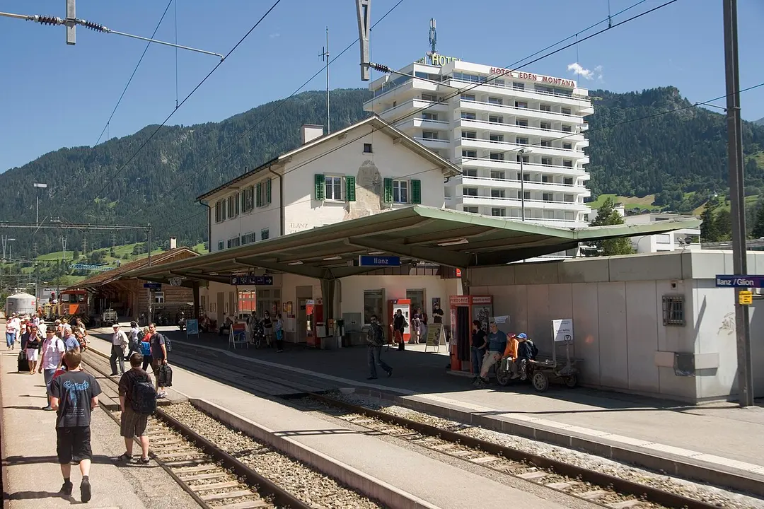 Bahnhof Ilanz