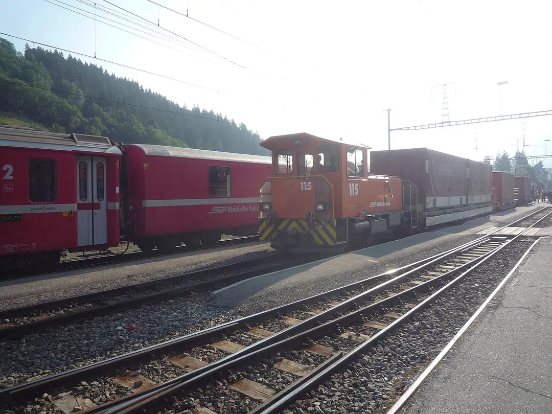 Bahnhof Ilanz