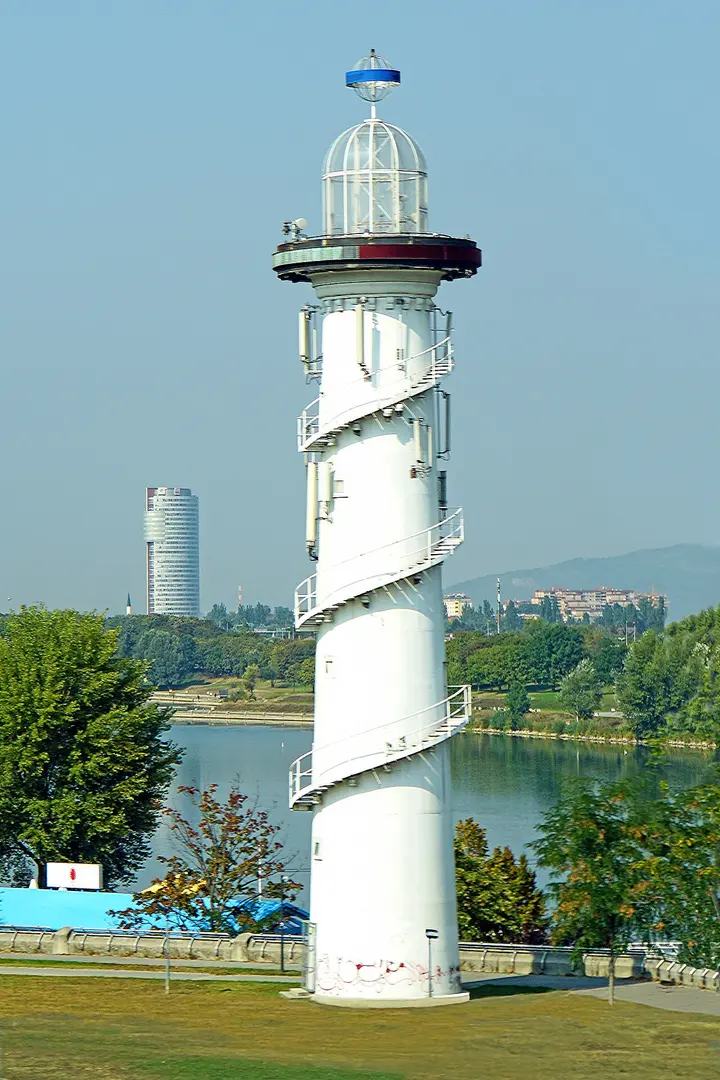 Leuchtturm Donauinsel