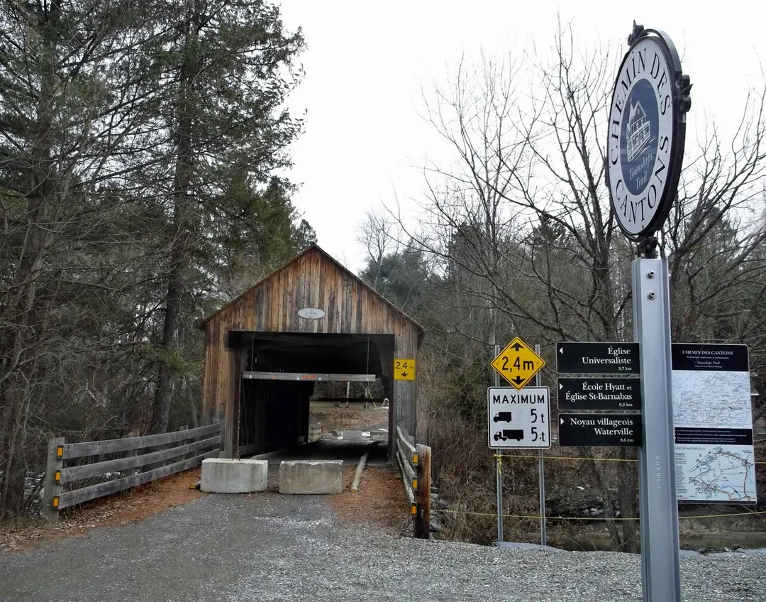Chemin du Pont-Couvert;Pont Couvert de Milby