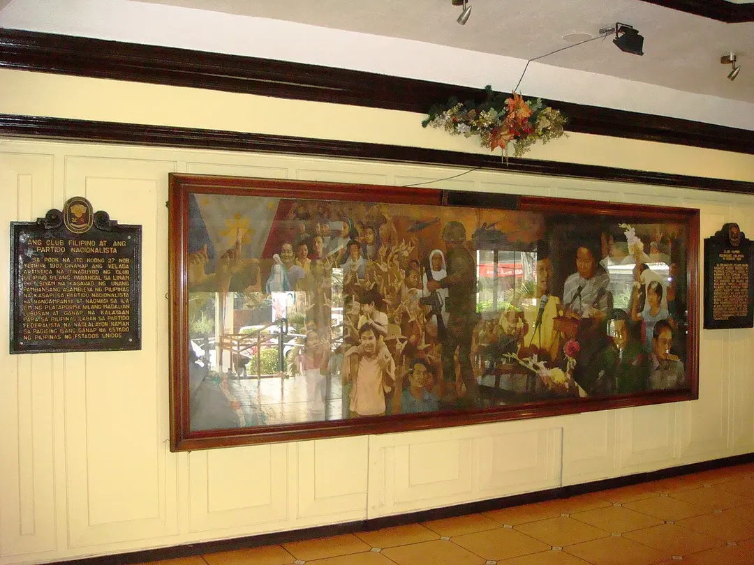 Ang Club Filipino at ang Partido Nacionalista