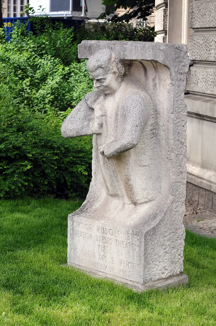 Persönlichkeitsdenkmal, Dr. Rudolf Beer - Denkmal