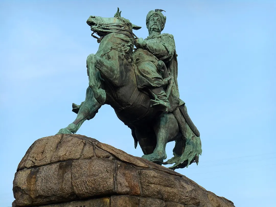 Monument to Bohdan Khmelnytsky in Kyiv
