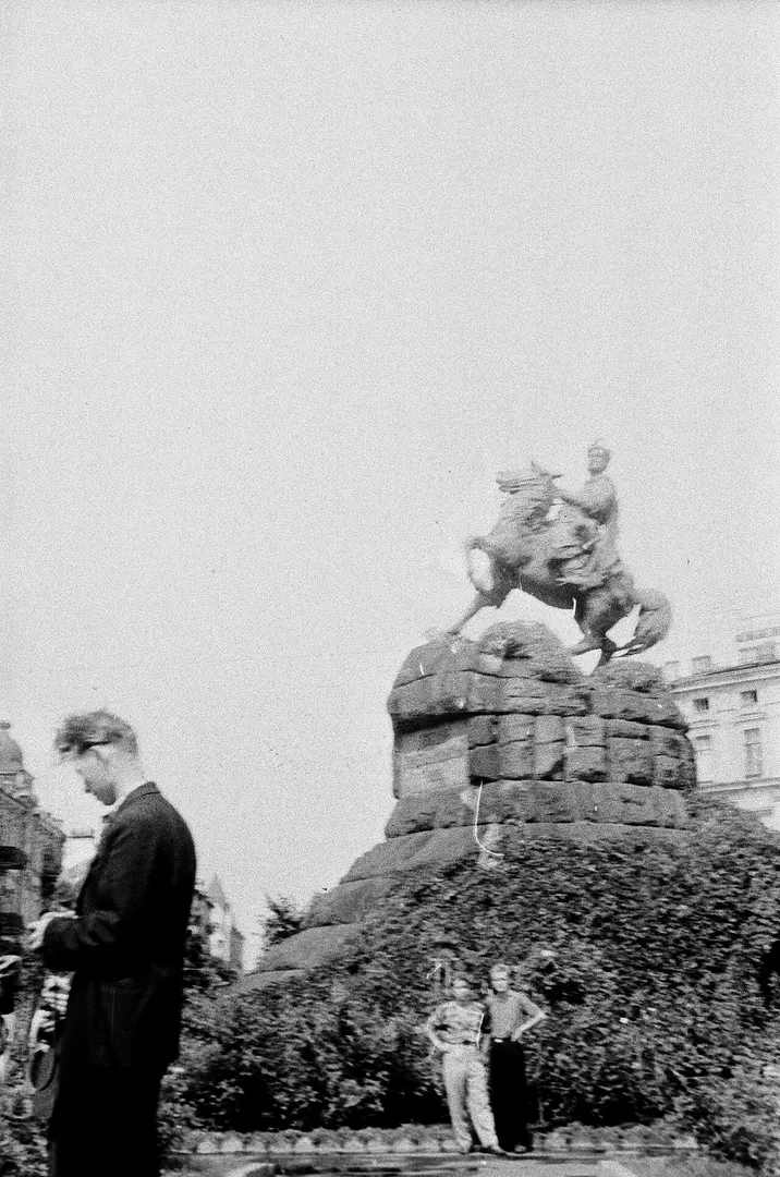 Monument to Bohdan Khmelnytsky in Kyiv