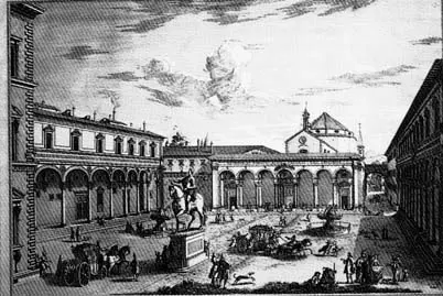 piazza della Santissima Annunziata