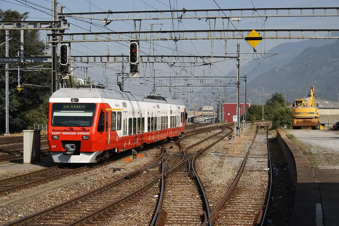Bahnhof Martigny