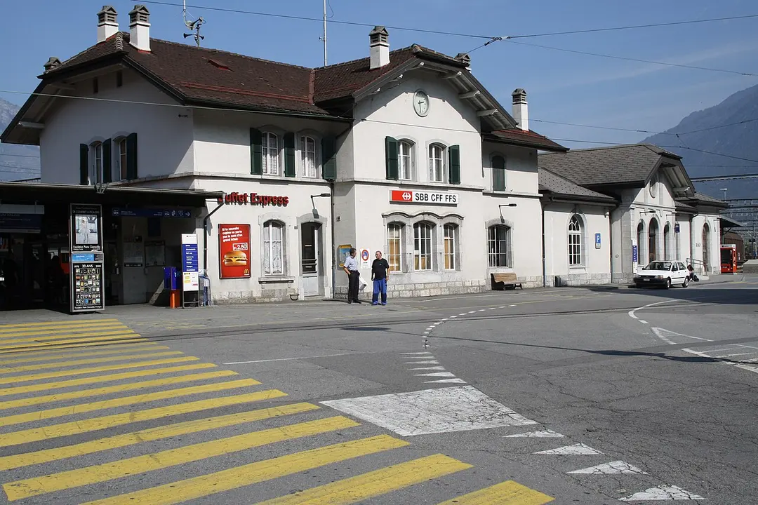 Bahnhof Martigny