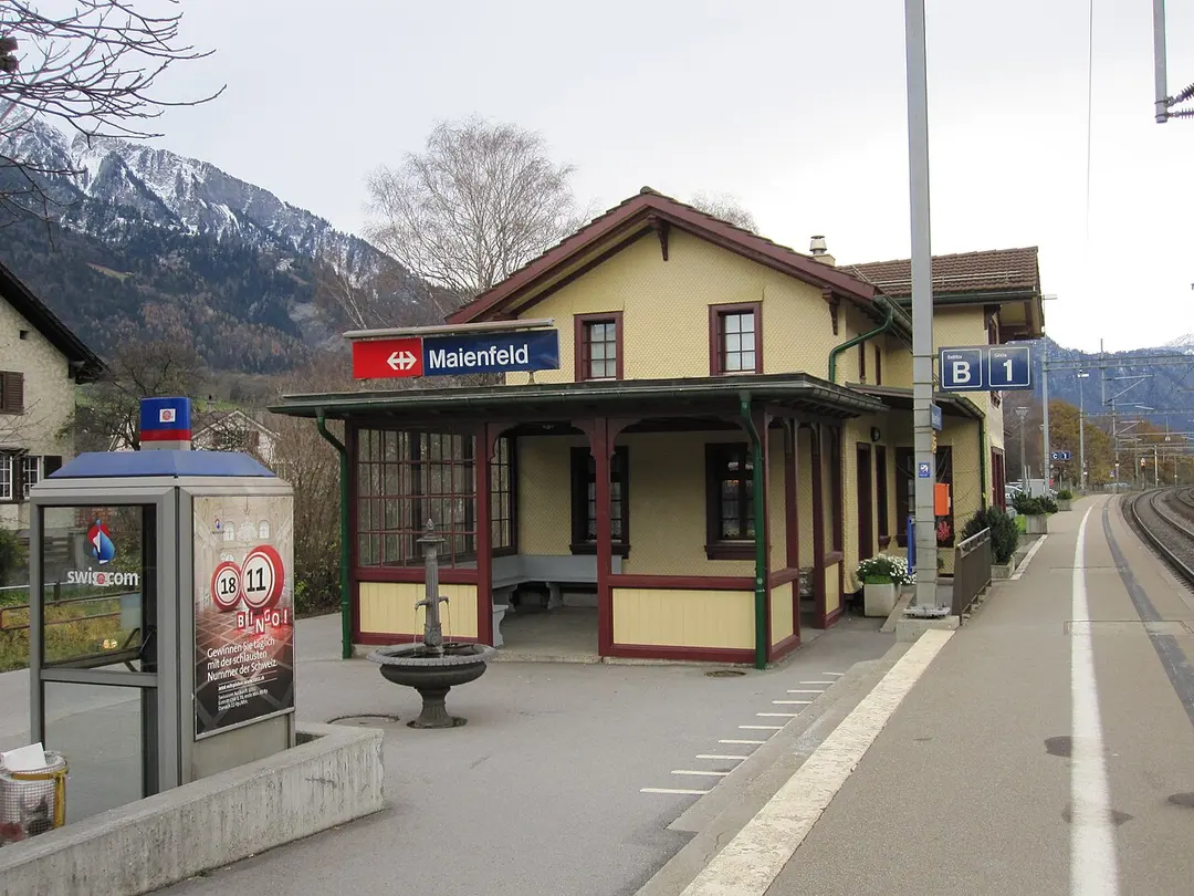 Maienfeld railway station