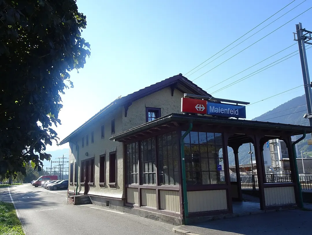 Maienfeld railway station