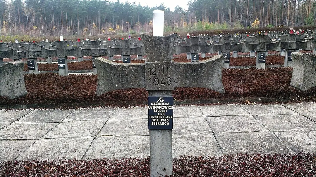 Gedenkstätte in Palmiry