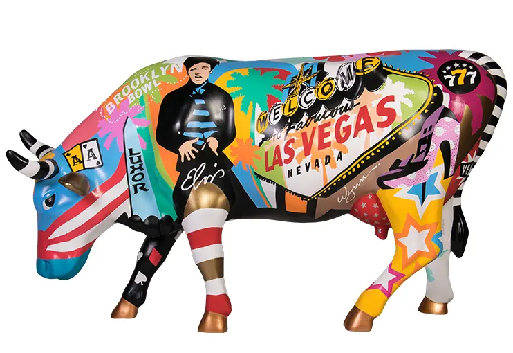 Kraeva na strese (CowParade)