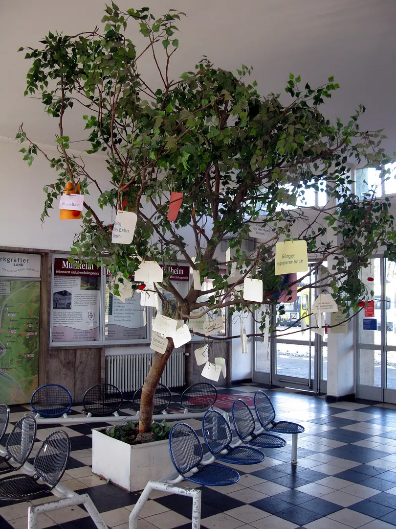 Bahnhof Müllheim im Markgräflerland