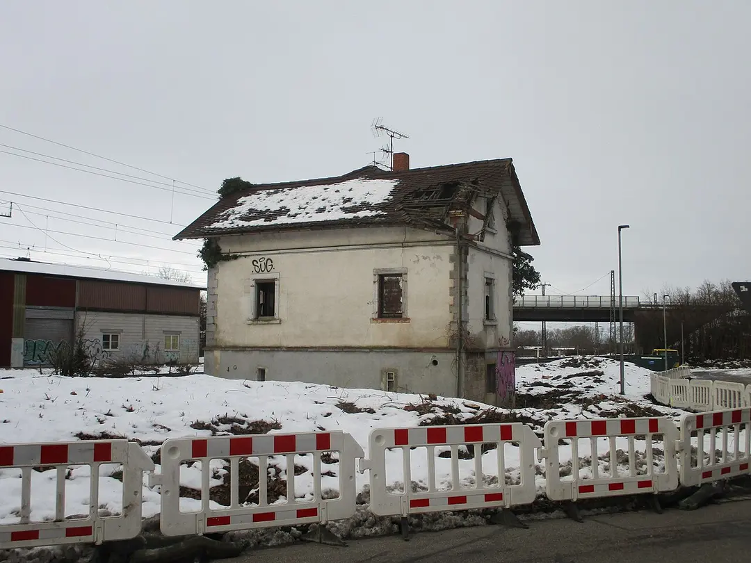 Bahnhof Müllheim im Markgräflerland