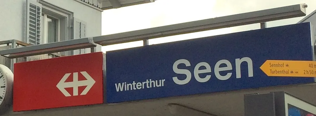 Bahnhof Winterthur Seen