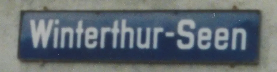 Bahnhof Winterthur Seen