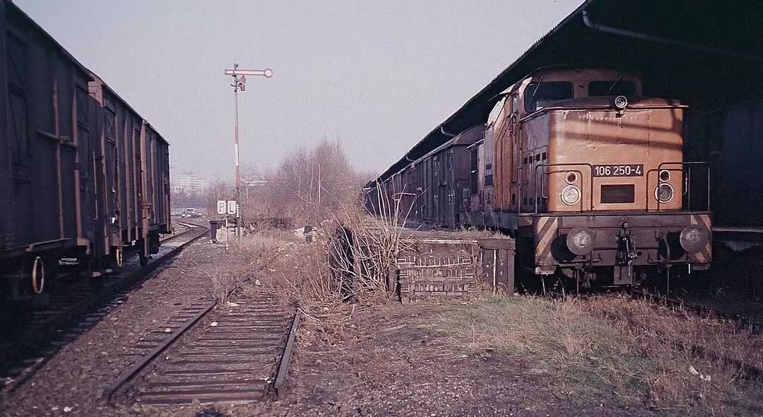 Portico of the destroyed Anhalter Station