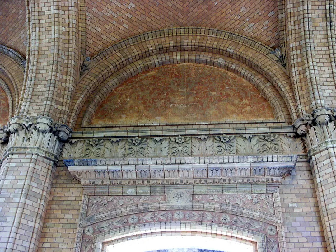 Portico of the destroyed Anhalter Station