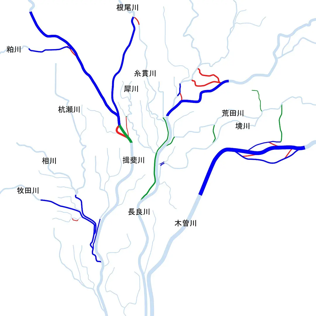 Kiso Three Rivers
