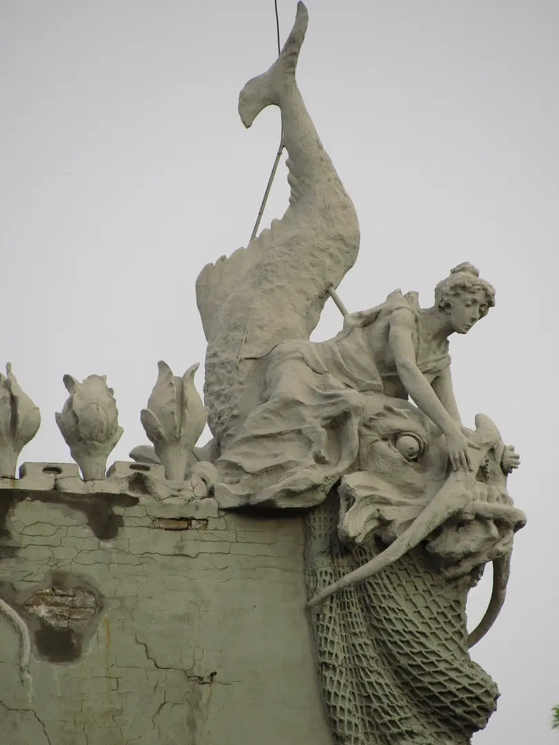 House with Chimeras