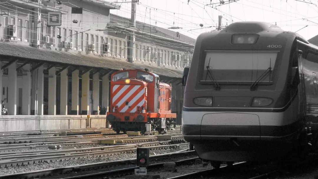 Bahnhof Lissabon Santa Apolónia