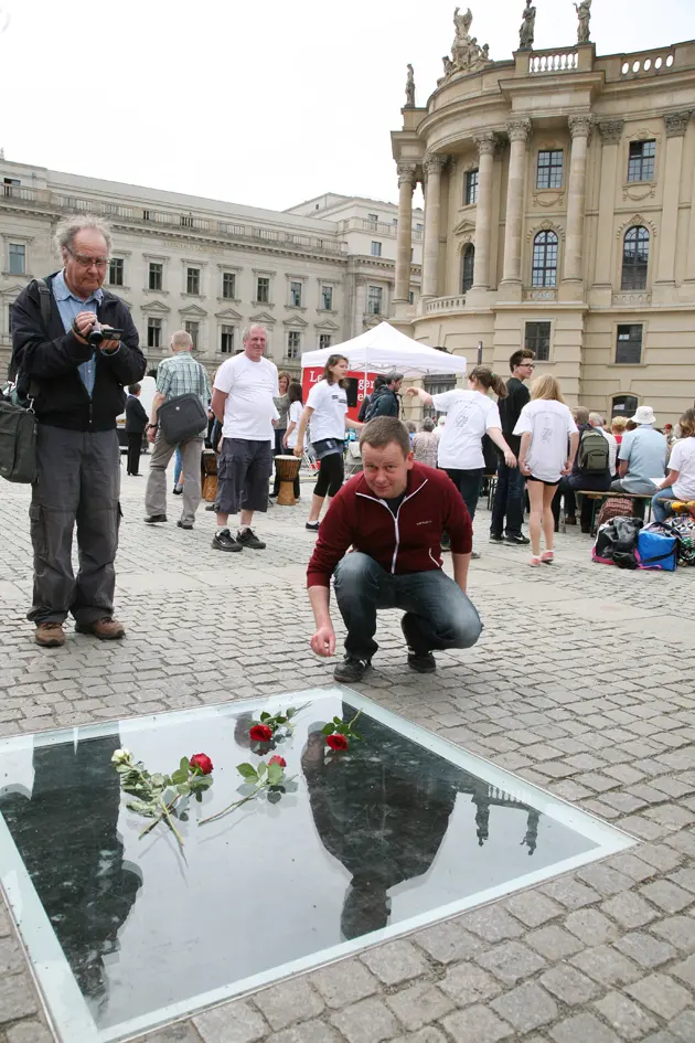 Denkmal zur Erinnerung an die Bücherverbrennung