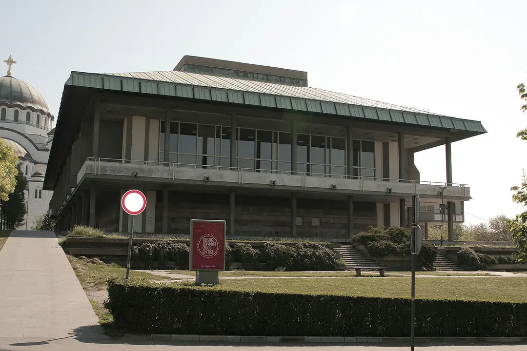 Ruins of the National Library of Serbia (1941)