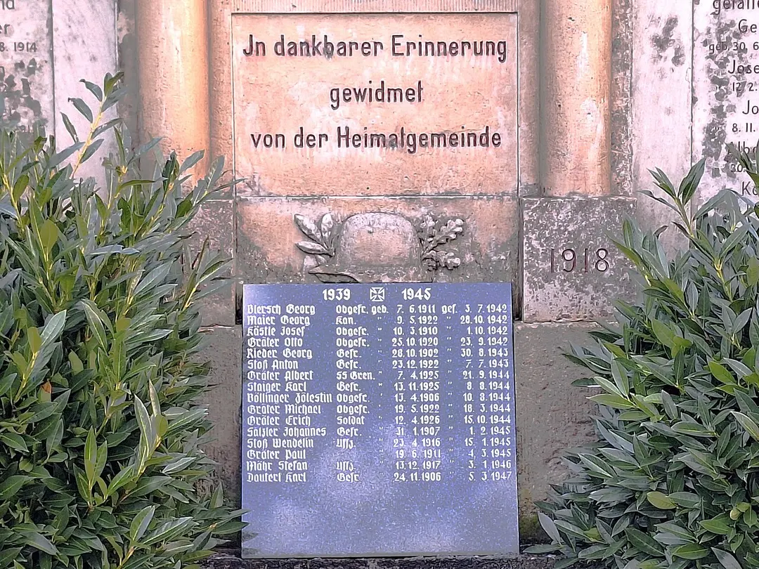 Gefallenendenkmal Gamerschwang