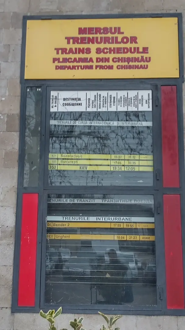 Bahnhof Chișinău