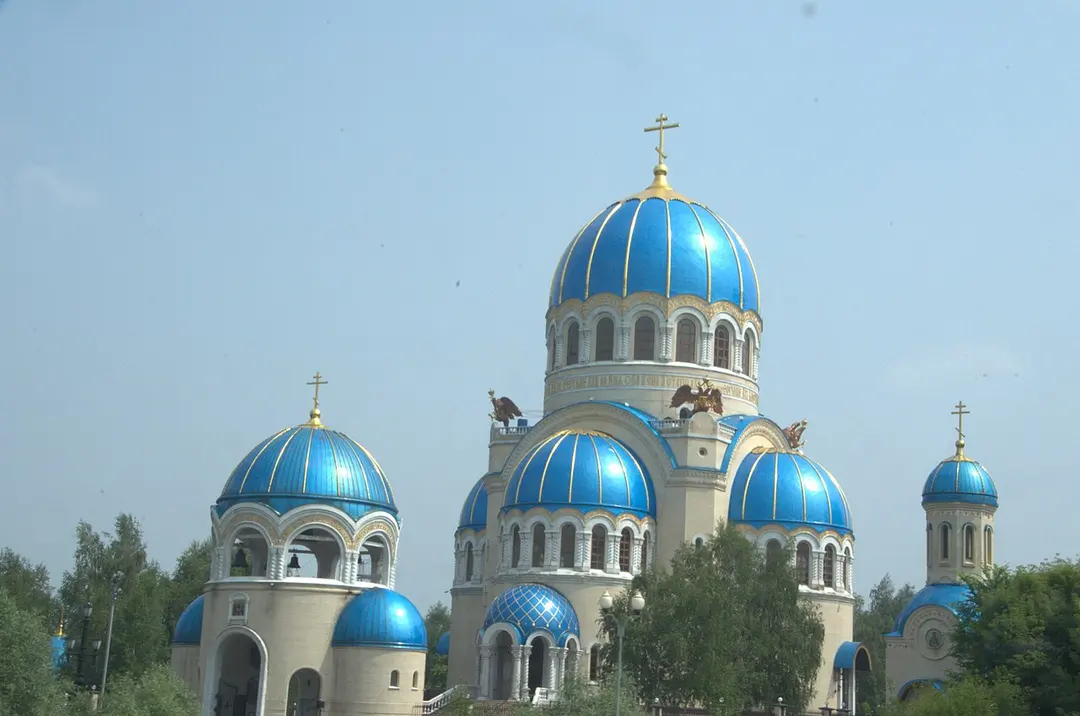 Kirche der Heiligen Dreifaltigkeit an den Borissow-Teichen