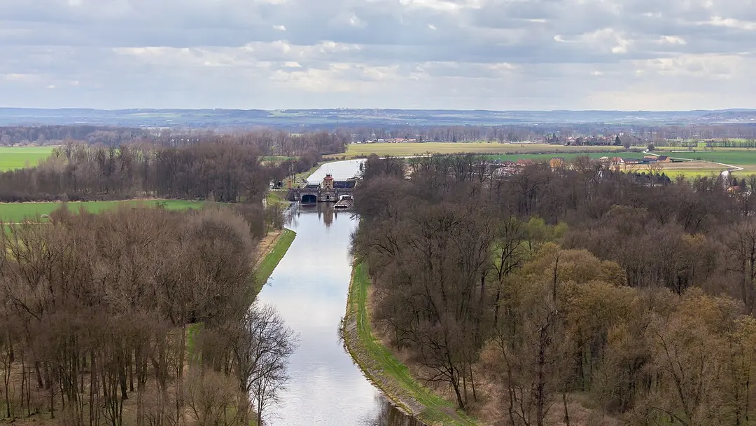 Schleuse Hořín
