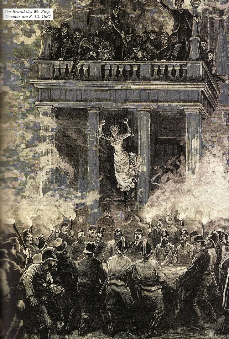 Mahnmal für die Opfer des Ringtheaterbrands